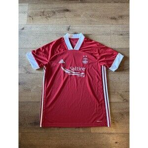 Adidas Aberdeen FC 2019/20 Home Shirt Red Adult Men’s Size Large